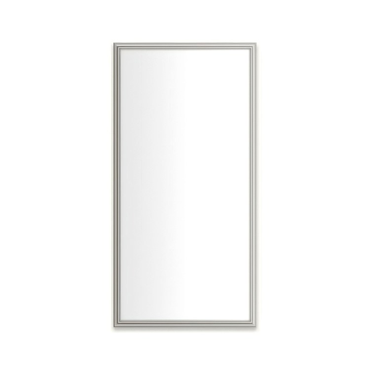 Medicine Cabinet Main Line 20 x 40 Inch 1 Doors Framed Mirror Polished Nickel Flat Top Rosemont Frame Slow Close Hinges Sliding Magnification Mirror Magnetic Strip Interior Lighting USB Charging ports Electrical Outlets Phone Holder 4 Inch - Image 1
