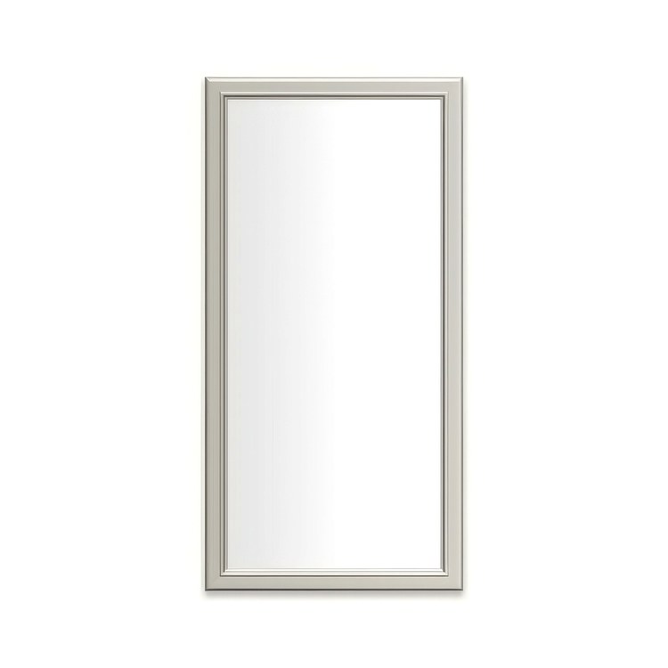 Medicine Cabinet Main Line 20 x 40 Inch 1 Doors Framed Mirror Polished Nickel Flat Top Bryn Mawr Frame Slow Close Hinges Sliding Magnification Mirror Magnetic Strip Interior Lighting USB Charging ports Electrical Outlets Phone Holder 4 Inch - Image 1