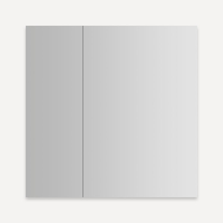 Medicine Cabinet M Series Reserve 30 x 30 x 4 Inch 2 Doors Mirrored Polished Edge/Non-Electric - Image 1