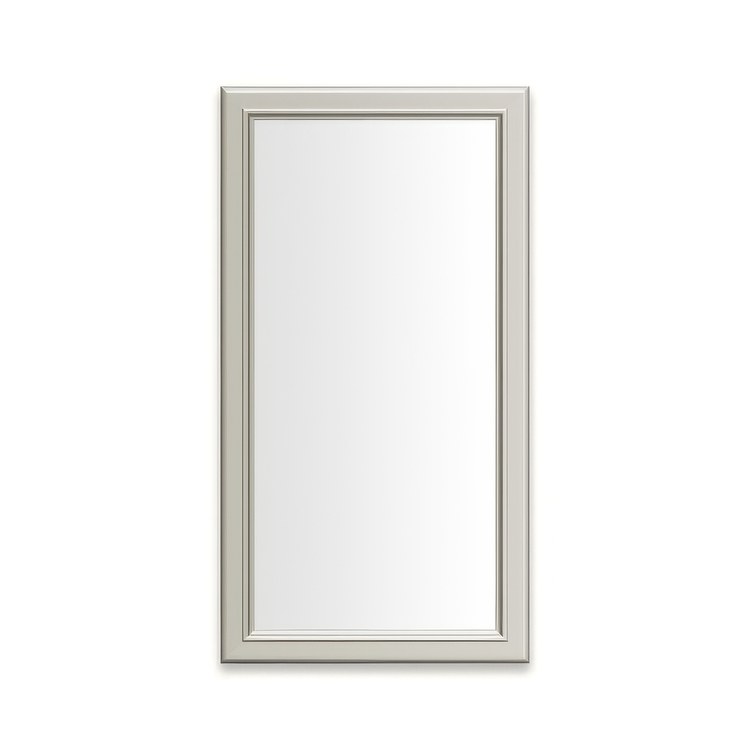 Medicine Cabinet Main Line 16 x 30 Inch 1 Doors Framed Mirror Polished Nickel Flat Top Bryn Mawr Frame Slow Close Hinges Sliding Magnification Mirror Magnetic Strip Interior Lighting USB Charging ports Electrical Outlets Phone Holder 4 Inch - Image 1