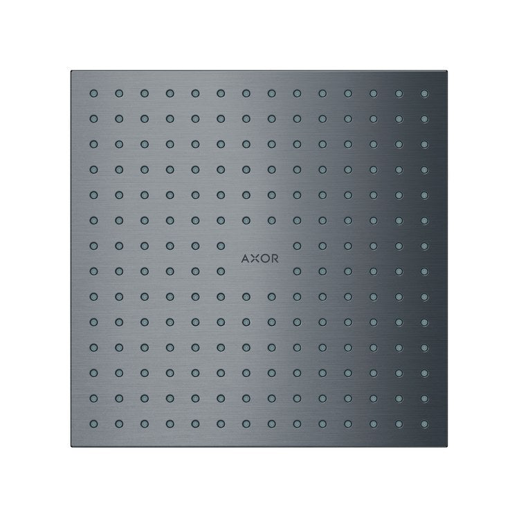 Showerhead ShowerSolutions 2 Functions with Green Diverter Brushed Black Chrome 9-1/8 Inch 1.75 Gallons per Minute for Requires 35363181 Rough - Image 1