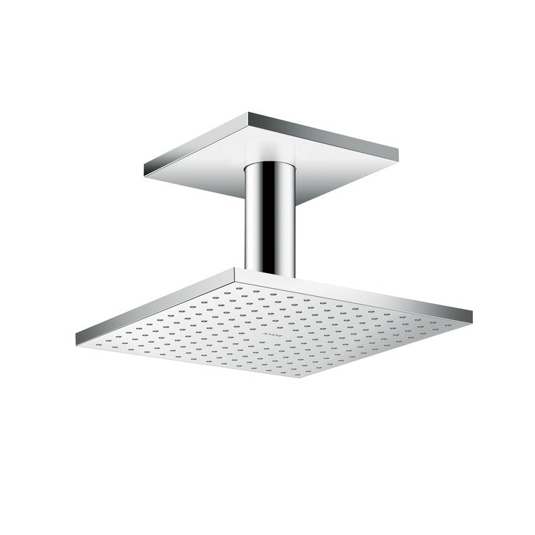 Showerhead ShowerSolutions 2 Functions with Ceiling Connector and Green Diverter Chrome 9-3/8 Inch 1.75 Gallons per Minute for Requires 26434181 Rough - Image 1