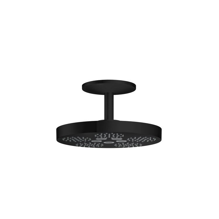 Showerhead One 280 2 Functions with Ceiling Connector Matte Black 11-1/8 Inch 1.75 Gallons per Minute for Requires 26434181 Rough - Image 1