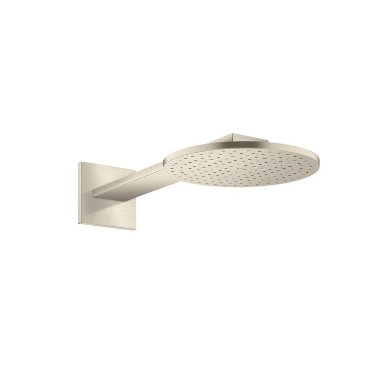 Showerhead ShowerSolutions 2 Functions with Shower Arm and Green Diverter Brushed Nickel 9-7/8 Inch 1.75 Gallons per Minute for Requires 35361181 Basic Set - Image 1