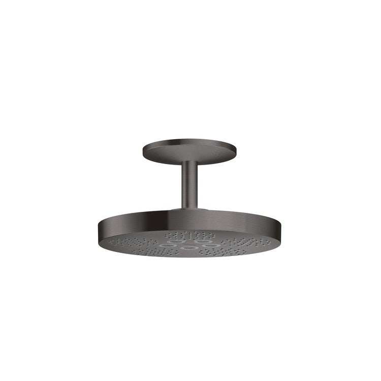 Showerhead One 280 2 Functions with Ceiling Connector Brushed Black Chrome 11-1/8 Inch 1.75 Gallons per Minute for Requires 26434181 Rough - Image 1