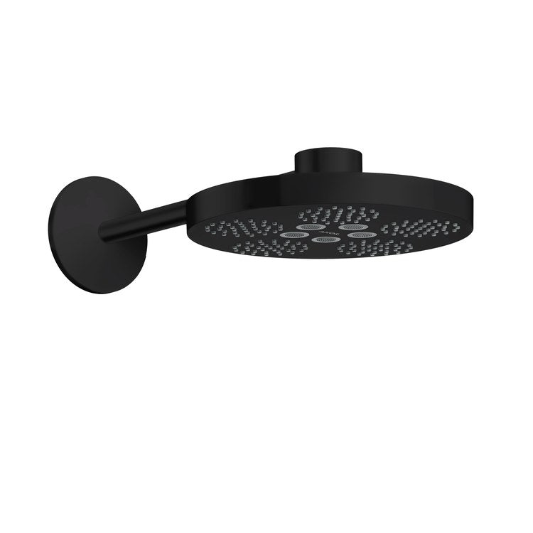 Showerhead One 280 2 Functions with Shower Arm Matte Black 11 Inch 1.75 Gallons per Minute for Requires 35361181 Rough - Image 1