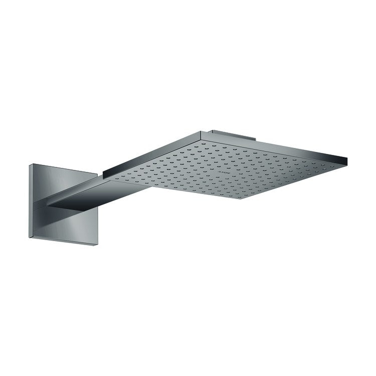 Showerhead ShowerSolutions 2 Functions with Shower Arm and Green Diverter Polished Black Chrome 9-3/8 Inch 1.75 Gallons per Minute for Requires 35361181 Basic Set - Image 1
