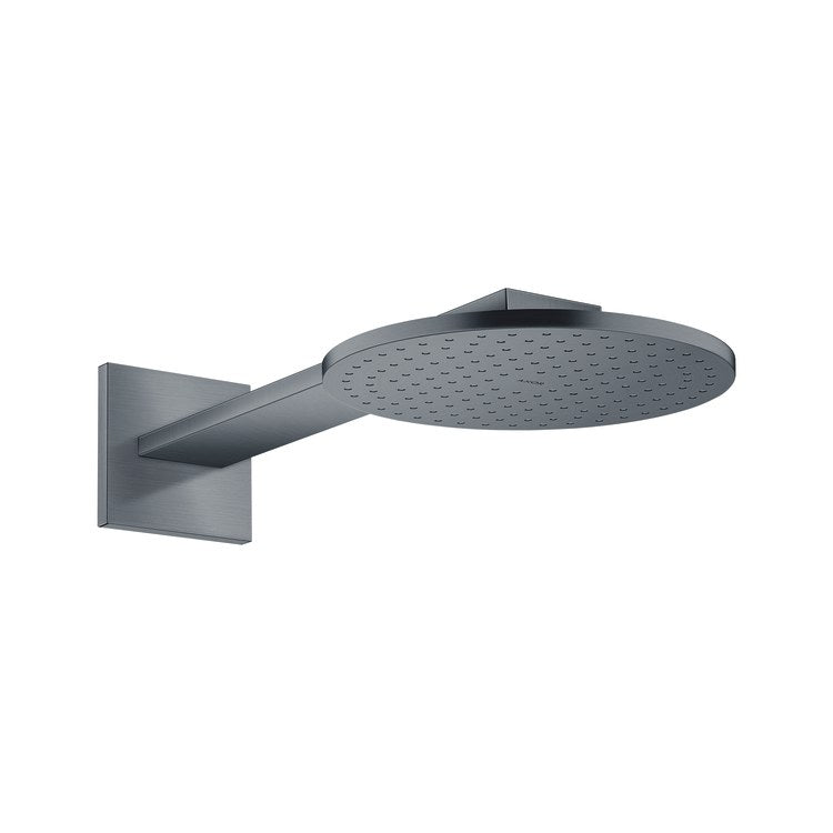 Showerhead ShowerSolutions 2 Functions with Shower Arm and Green Diverter Brushed Black Chrome 9-7/8 Inch 1.75 Gallons per Minute for Requires 35361181 Basic Set - Image 1
