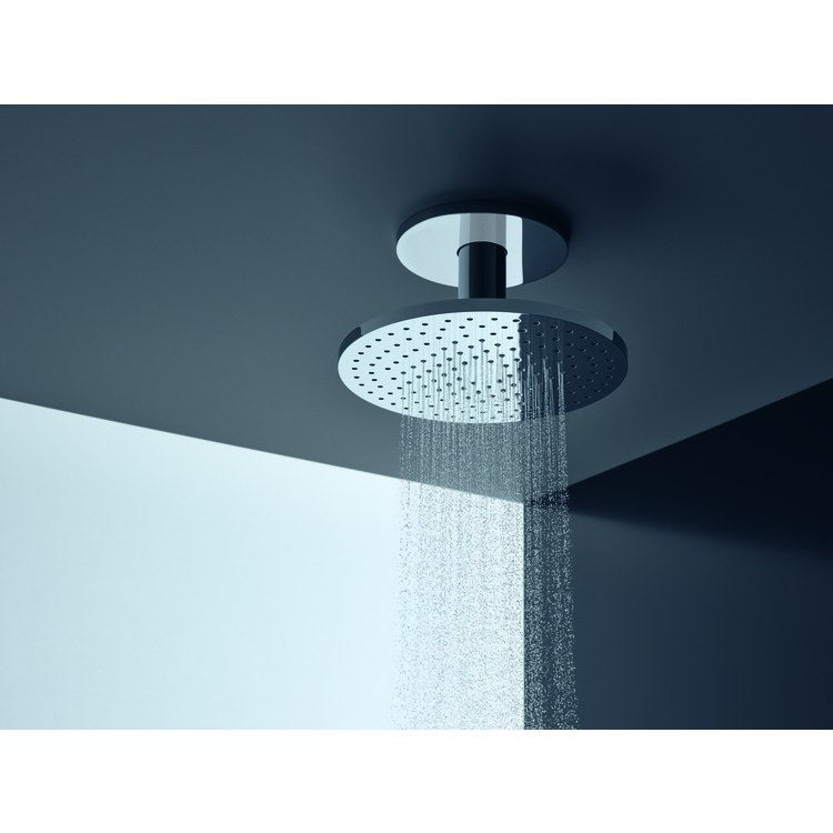 Showerhead ShowerSolutions 2 Functions Green Diverter Brushed Nickel 9-7/8 Inch 1.75 Gallons per Minute for Requires 35363181 Rough - Image 3