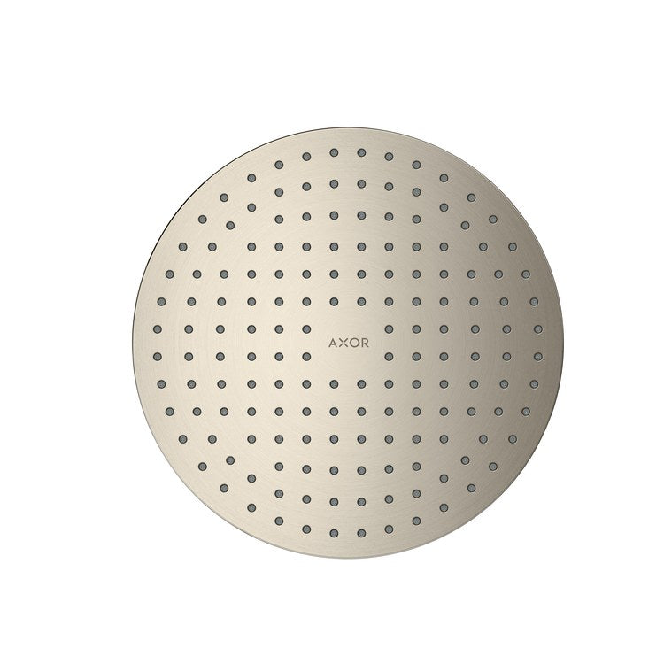 Showerhead ShowerSolutions 2 Functions Green Diverter Brushed Nickel 9-7/8 Inch 1.75 Gallons per Minute for Requires 35363181 Rough - Image 1