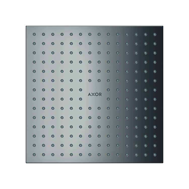 Showerhead ShowerSolutions 2 Functions with Green Diverter Polished Black Chrome 9-1/8 Inch 1.75 Gallons per Minute for Requires 35363181 Rough - Image 1