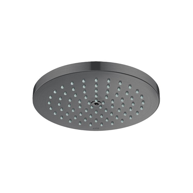Showerhead Starck 1 Functions Brushed Black Chrome 7 Inch 1.75 Gallons per Minute for Shower Arm - Image 1