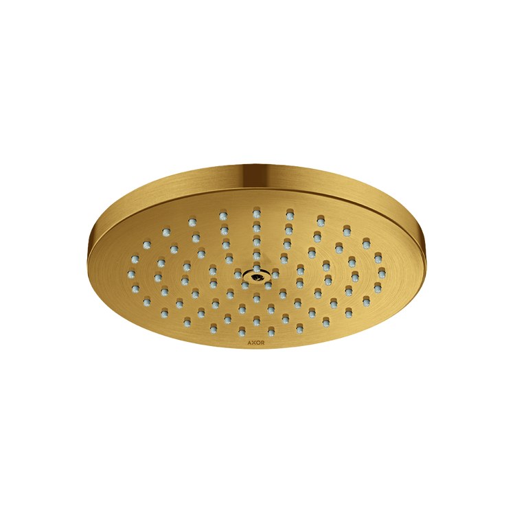 Showerhead Starck 1 Functions Brushed Gold Optic 7 Inch 1.75 Gallons per Minute for Shower Arm - Image 1