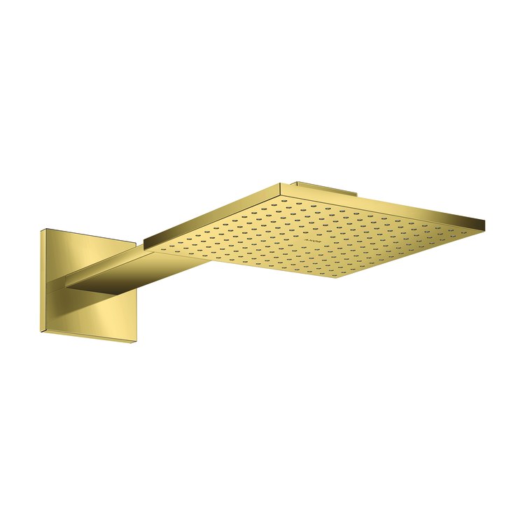 Showerhead ShowerSolutions 2 Functions with Shower Arm and Green Diverter Polished Gold Optic 9-3/8 Inch 1.75 Gallons per Minute for Requires 35361181 Basic Set - Image 1