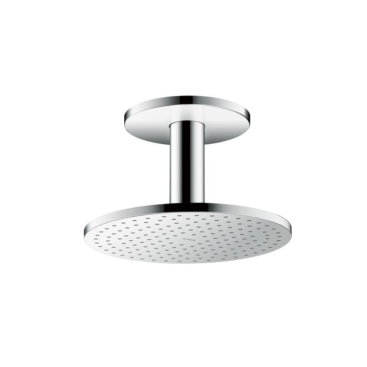 Showerhead ShowerSolutions 2 Functions with Ceiling Connector and Green Diverter Chrome 9-7/8 Inch 1.75 Gallons per Minute for Requires 26434181 Rough - Image 1
