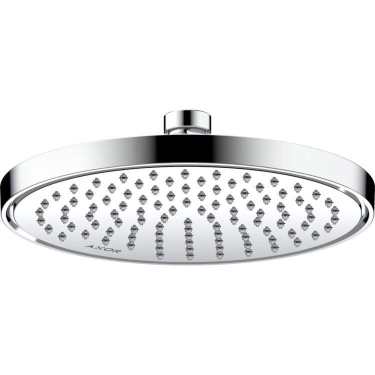 Showerhead ShowerSolutions 1 Functions Chrome 8-5/8 Inch 1.5 Gallons per Minute for Requires Ceiling Mount Pipe or Shower Arm - Image 1
