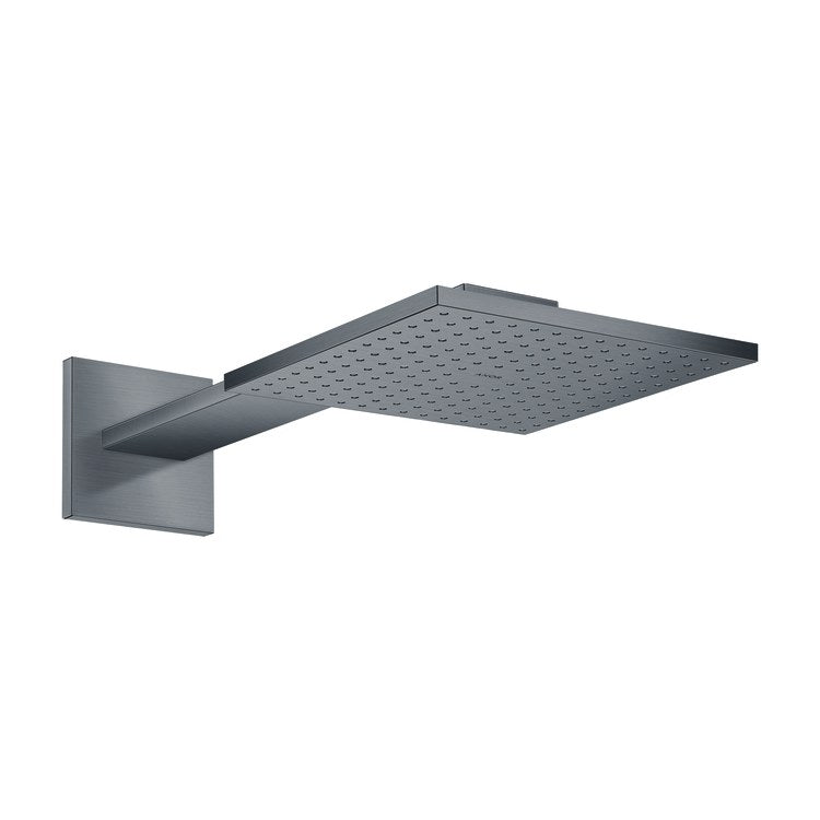 Showerhead ShowerSolutions 2 Functions with Shower Arm and Green Diverter Brushed Black Chrome 9-3/8 Inch 1.75 Gallons per Minute for Requires 35361181 Basic Set - Image 1