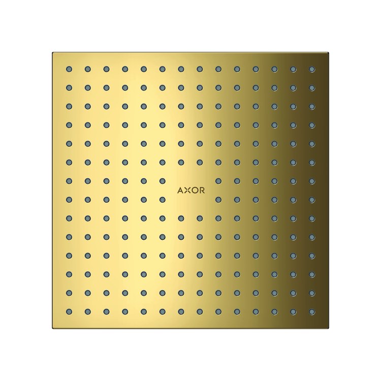 Showerhead ShowerSolutions 2 Functions with Green Diverter Polished Gold Optic 9-1/8 Inch 1.75 Gallons per Minute for Requires 35363181 Rough - Image 1