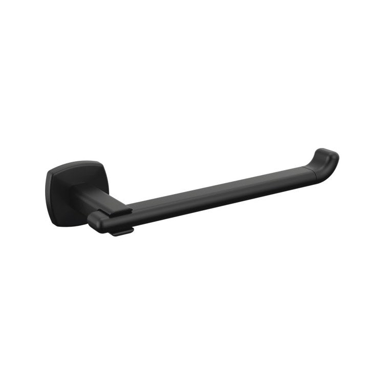 Toilet Paper Holder Allaria Matte Black 8-11/16 Inch 3-1/2 Inch Wall Mount - Image 1