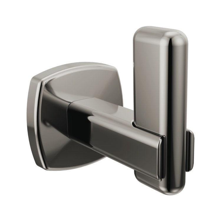 Robe Hook Allaria Brilliance Black Onyx 2-7/8 Inch 3 Inch Wall Mount - Image 1