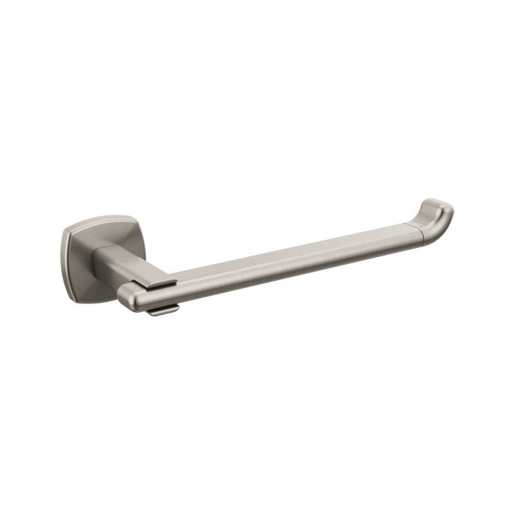 Toilet Paper Holder Allaria Brilliance Luxe Nickel 8-11/16 Inch 3-1/2 Inch Wall Mount - Image 1