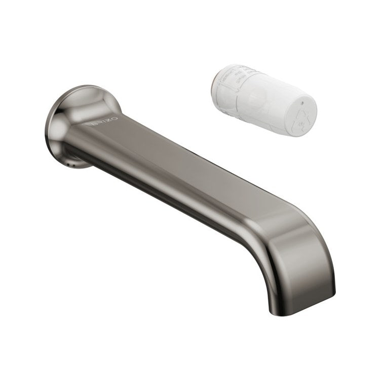 Handle Kit Allaria Zinc 1 Twist Lever Brilliance Black Onyx for Wall Mount Lavatory