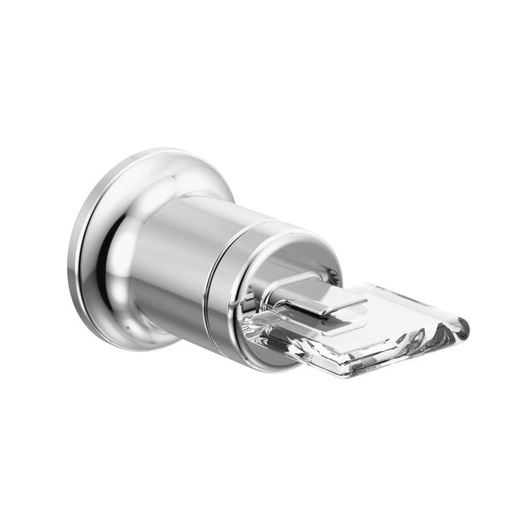 Handle Kit Allaria Zinc 1 Knob Polished Chrome/Clear Acrylic ADA for Wall Mount Lavatory
