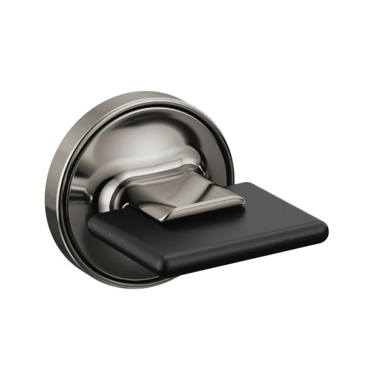 Handle Kit Allaria Zinc 2 Knob Brilliance Black Onyx/Matte Black ADA for Wall Mount Tub Filler - Image 1