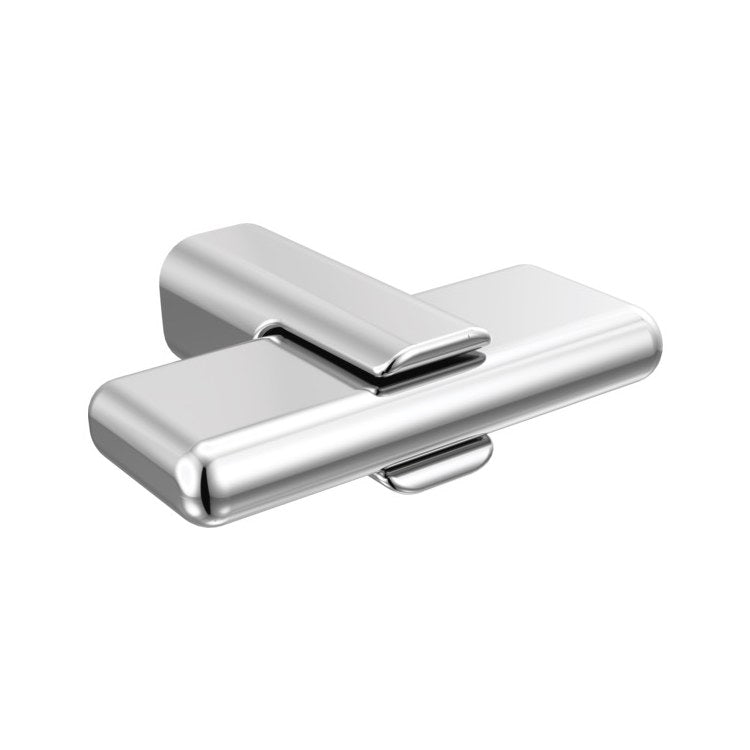 Knob Allaria Knob for Drawer Chrome Zinc 2 Inch 9/16 Inch