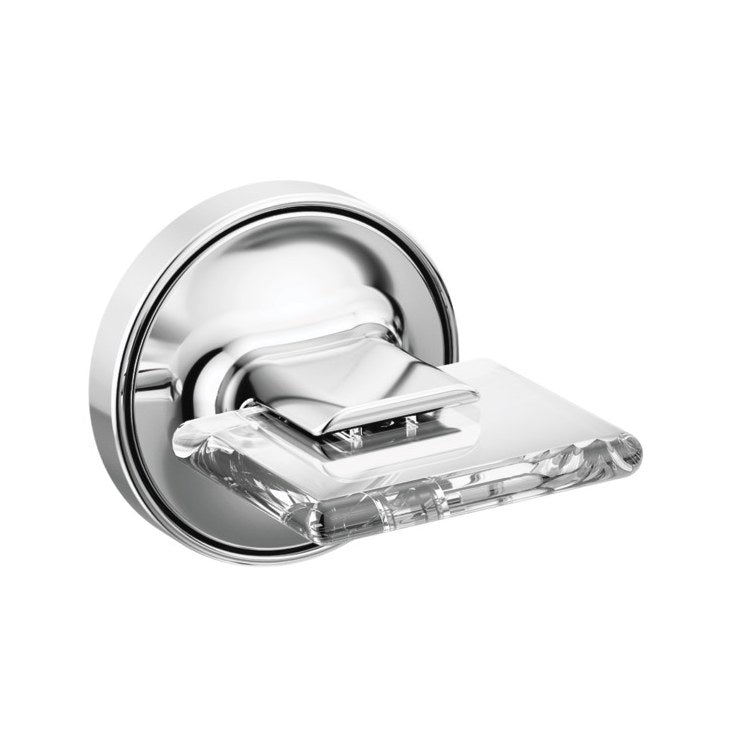 Handle Kit Allaria Zinc 2 Knob Polished Chrome/Clear Acrylic ADA for Wall Mount Tub Filler
