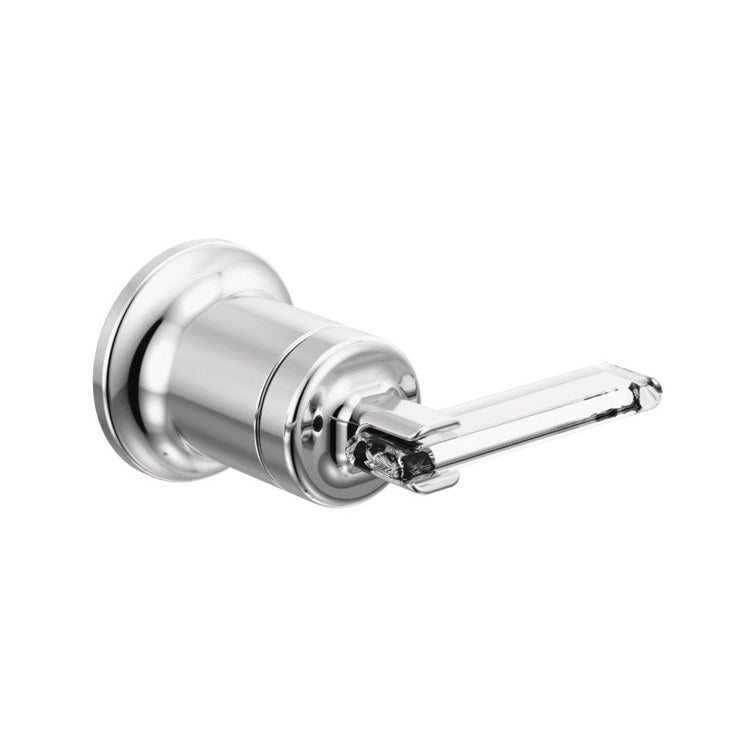 Handle Kit Allaria Zinc 1 Lever Polished Chrome/Clear Acrylic ADA for Wall Mount Lavatory