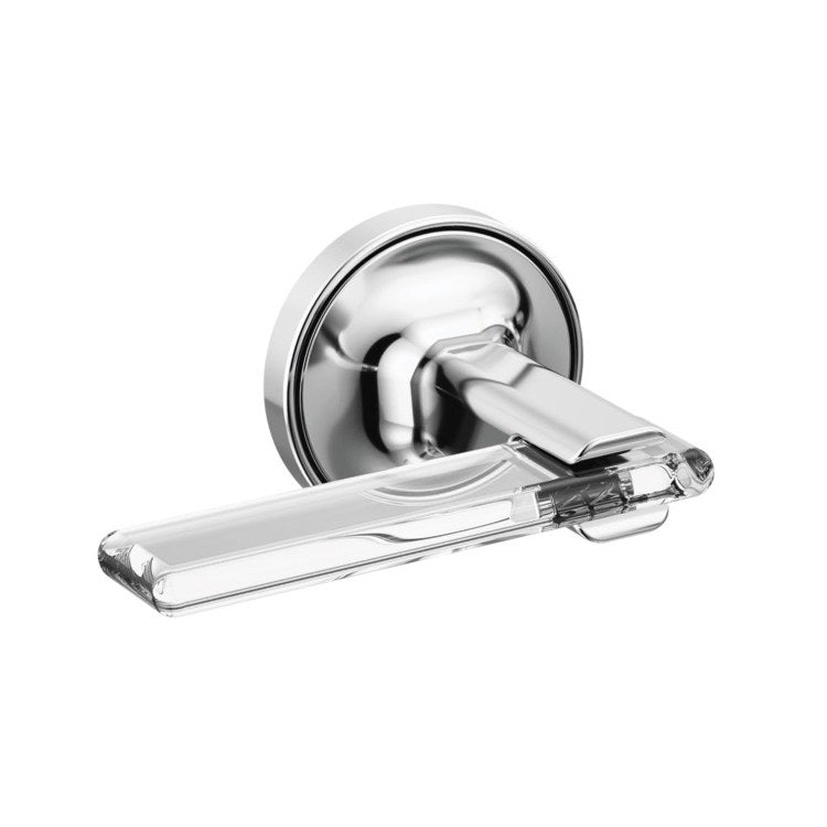 Handle Kit Allaria Zinc 2 Lever Polished Chrome/Clear Acrylic ADA for Wall Mount Tub Filler
