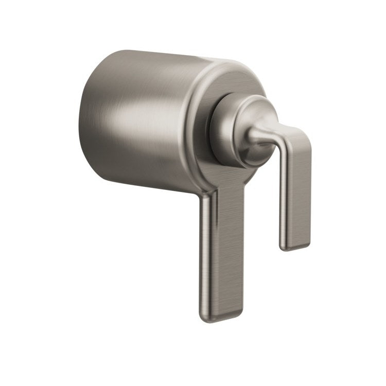 Handle Kit Allaria Zinc 1 Twist Lever Brilliance Luxe Nickel ADA for Tempassure Thermostatic Valve Trim