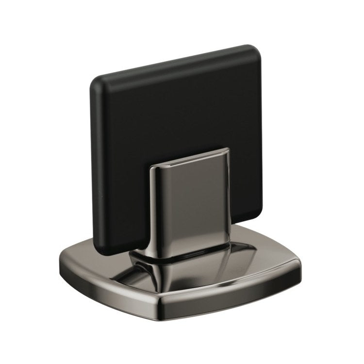 Handle Kit Allaria Zinc 2 Knob Brilliance Black Onyx/Matte Black ADA for Widespread Lavatory