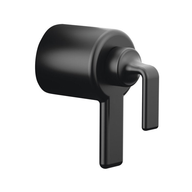 Handle Kit Allaria Zinc 1 Twist Lever Matte Black ADA for Tempassure Thermostatic Valve Trim