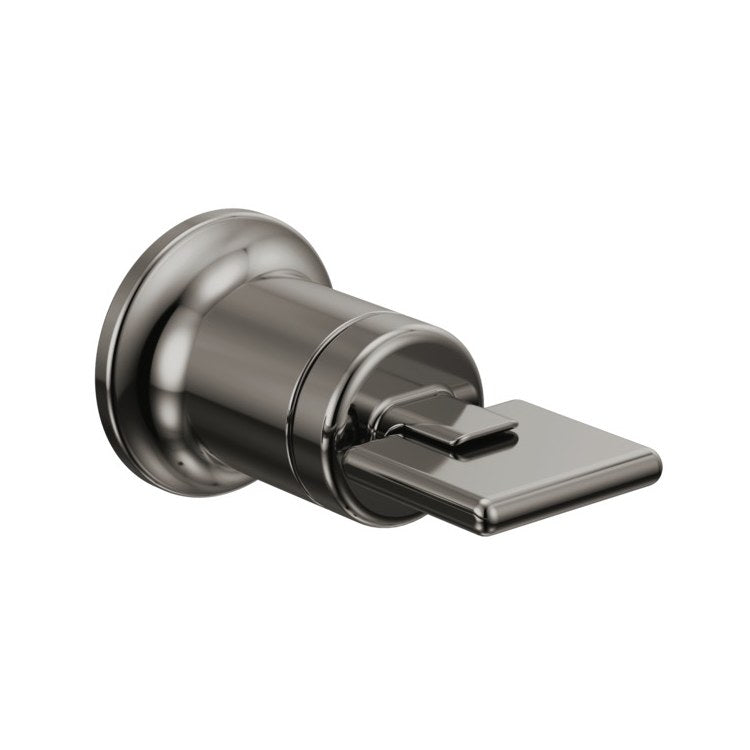 Handle Kit Allaria Zinc 1 Knob Brilliance Black Onyx ADA for Wall Mount Lavatory