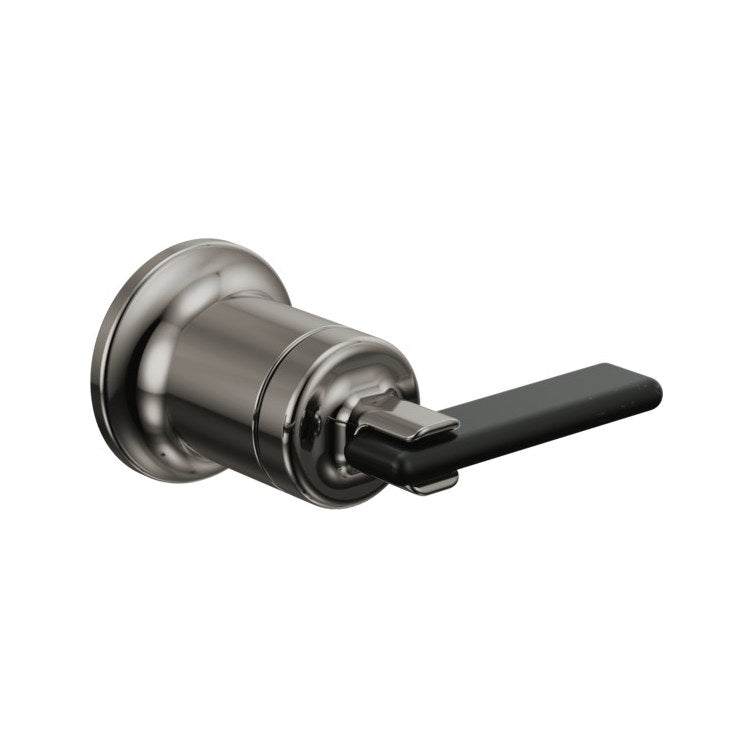 Handle Kit Allaria Zinc 1 Lever Brilliance Black Onyx/Matte Black ADA for Wall Mount Lavatory