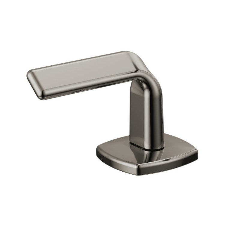 Handle Kit Allaria Zinc 2 Twist Lever Brilliance Black Onyx ADA for Widespread Lavatory - Image 1