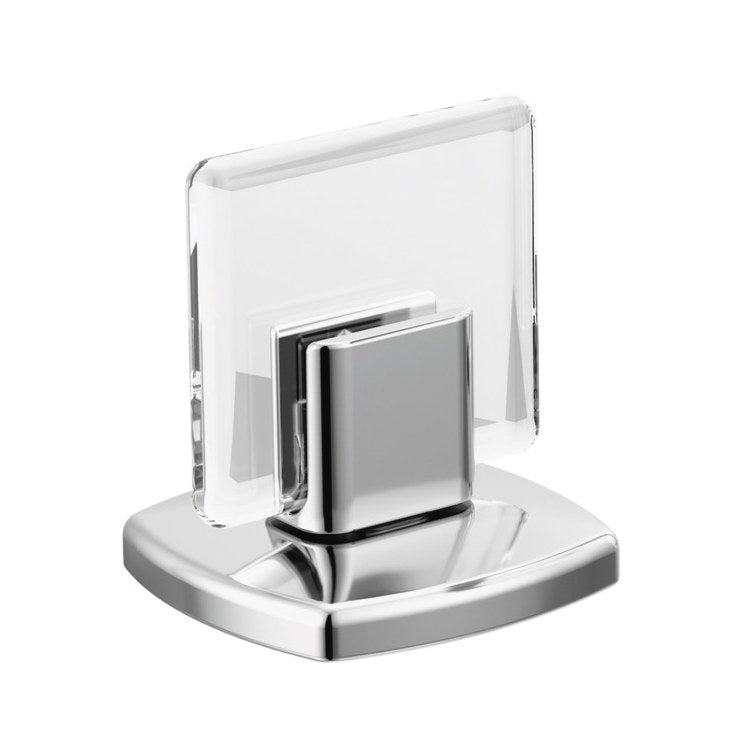 Handle Kit Allaria Zinc 2 Knob Polished Chrome/Clear Acrylic ADA for Widespread Lavatory - Image 1