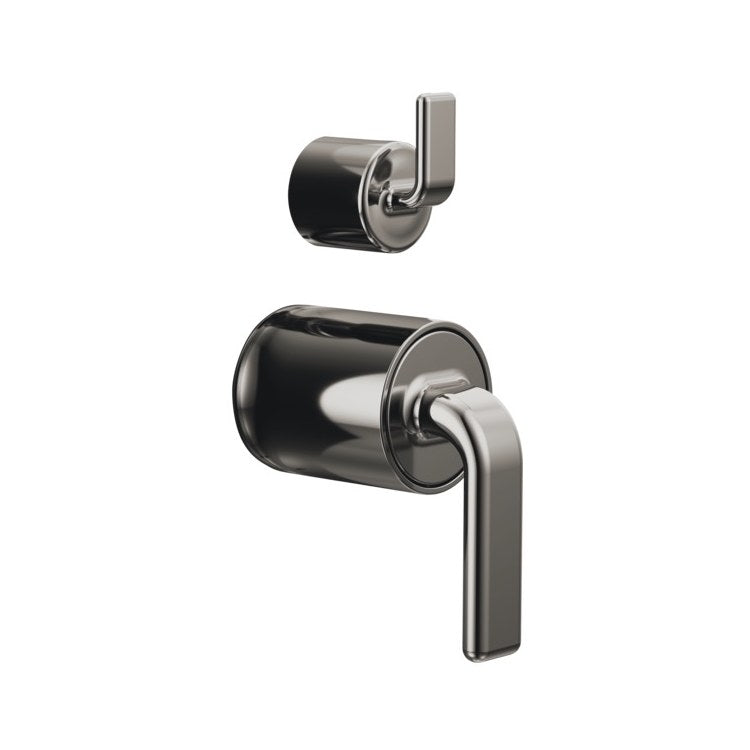 Handle Kit Allaria Zinc 2 Twist Lever Brilliance Black Onyx ADA for Pressure Balance Valve with Integrated Diverter Trim