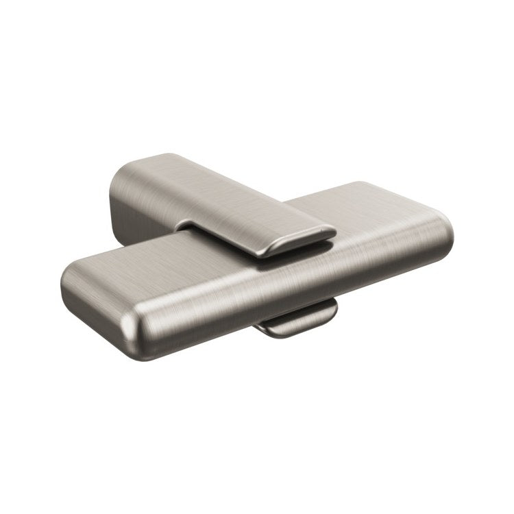 Knob Allaria Knob for Drawer Brilliance Luxe Nickel Zinc 2 Inch 9/16 Inch