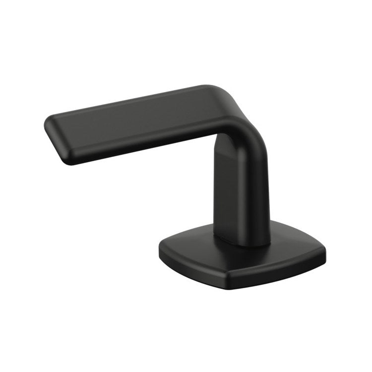 Handle Kit Allaria Zinc 2 Twist Lever Matte Black ADA for Widespread Lavatory - Image 1