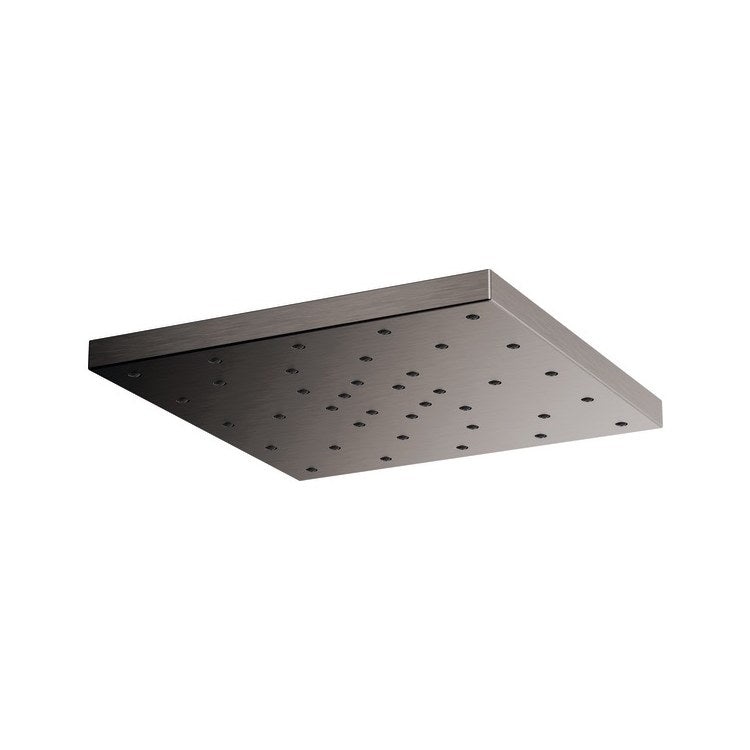 Showerhead Universal Showering 1 Functions Rain Can Brilliance Luxe Steel 14 Inch 1.75 Gallons per Minute H2OKinetic Linear Square - Image 1
