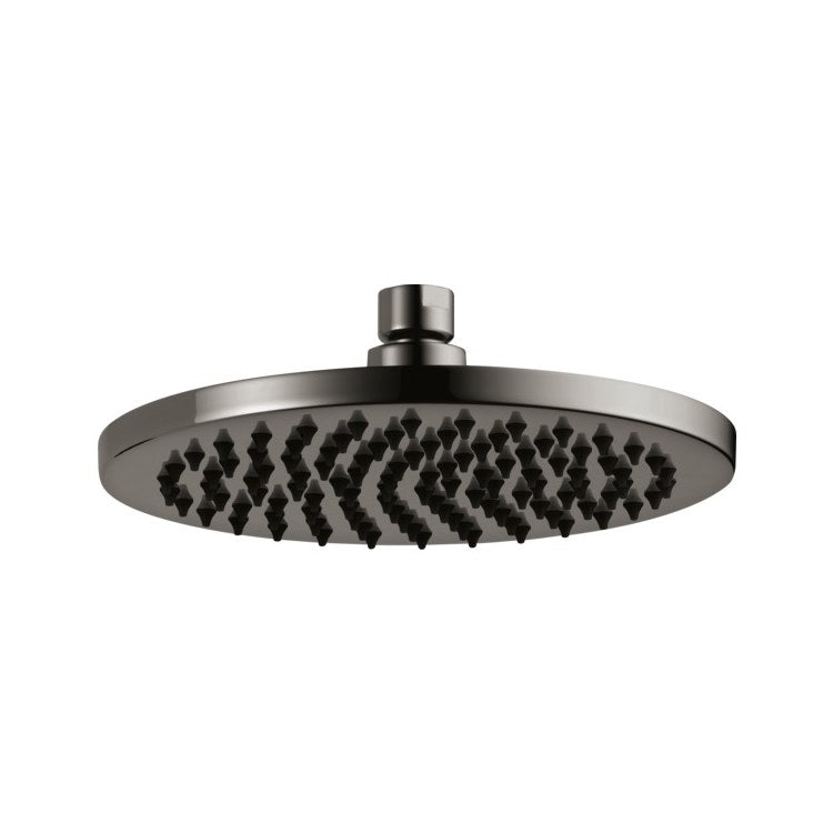 Showerhead Essential 1 Functions Rain Can Brilliance Black Onyx 7-7/8 Inch 1.75 Gallons per Minute Round for Overhead Rain Can Orientation Only - Image 1