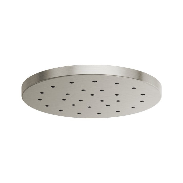Showerhead Universal Showering 1 Functions Rain Can Brilliance Luxe Nickel 14 Inch 1.75 Gallons per Minute H2OKinetic Linear Round - Image 1