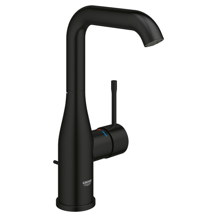 Lavatory Faucet Essence L-Size 1 Lever ADA CALGreen/CEC/WaterSense Matte Black 1.2 Gallons per Minute - Image 1