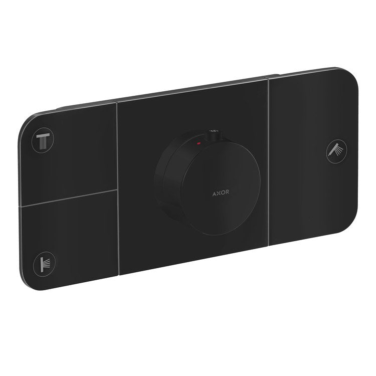 Thermostatic Trim One Module 3 Function 1 Knob Matte Black for Requires Rough 45710181 - Image 1