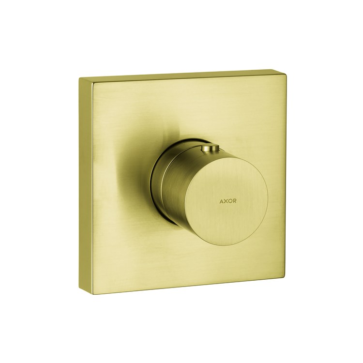 Thermostatic Trim ShowerSolutions 1 Knob Brushed Gold Optic for Requires Rough 10754181 - Image 1