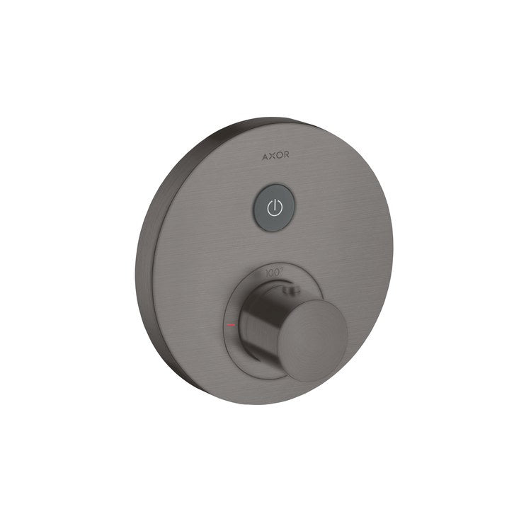Thermostatic Trim ShowerSelect Round 1 Function 1 Knob Brushed Black Chrome 7.0 Gallons per Minute Metal