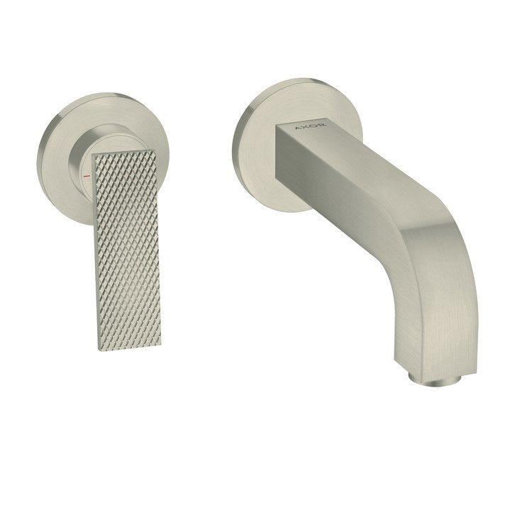 Faucet Trim Citterio Wall Mount Rhombic Cut 1 Lever Brushed Nickel ADA Rigid - Image 1
